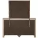 Solano Weathered Mango 9 Drawer Dresser with Mirror