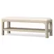 Solano Beige Upholstered Bed Bench