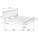 Woodmont Rustic Golden Brown King Panel Storage Bed
