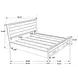 Woodmont Rustic Golden Brown California King Storage Panel Bed