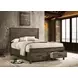 Woodmont Rustic Golden Brown Queen Panel Storage Bed