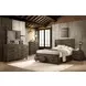 Woodmont Rustic Golden Brown Queen Panel Storage Bed