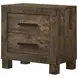 Woodmont Rustic Golden Brown Nightstand