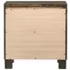 Woodmont Rustic Golden Brown Nightstand