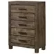 Woodmont Rustic Golden Brown Chest