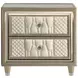 Lorient Ivory and Camel Upholstered Panel Bedroom Set
