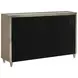 Lorient Ivory Upholstered 8 Drawer Dresser with LED Light