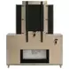Lorient Ivory Upholstered 8 Drawer Dresser and Mirror with LED Light