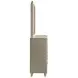 Lorient Ivory Upholstered 8 Drawer Dresser with Mirror and LED Light