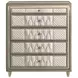 Lorient Ivory and Camel Upholstered Panel Bedroom Set