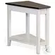 Heritage House White Chair Side Table