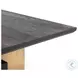 Brennan Worn Black Dining Table