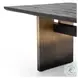 Brennan Worn Black Dining Table