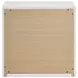 Ines White 2 Drawer Nightstand