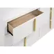 Ines White 6 Drawer Dresser