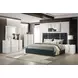 Ines White Square Dresser Mirror