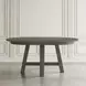 Telluride Driftwood Gray and White Upholstered 5 Piece Counter Height Dining Set