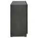 Florentine Satin Espresso 4 Door Accent Cabinet