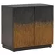 Florentine Satin Espresso 2 Door Accent Cabinet