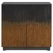 Florentine Satin Espresso 2 Door Accent Cabinet