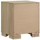 Arielle Light Oak 2 Drawer Nightstand