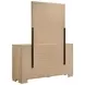 Arielle Light Oak 6 Drawer Dresser with Mirror