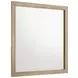 Arielle Light Oak and Light Tan Upholstered Bookcase Storage Panel Bedroom Set