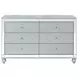 Gunnison Silver Metallic Dresser