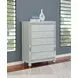 Gunnison Silver Metallic Chest