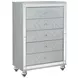 Gunnison Silver Metallic Chest