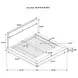 Winslow Smokey Walnut and Coffee Bean King Platform Bed