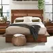 Winslow Smokey Walnut California King Panel Bed