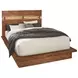 Winslow Smokey Walnut California King Panel Bed