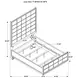 Durango Smoked Peppercorn And Grey King Upholstered Panel Bed