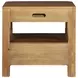 Maderia Walnut 2 Drawer Nightstand