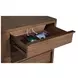 Maderia Walnut 2 Drawer Nightstand