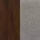 Welsley Walnut Queen Upholstered Panel Bed