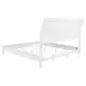 Bexhill White King Upholstered Panel Bed