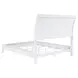 Bexhill White Queen Upholstered Panel Bed