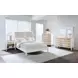 Bexhill White Queen Upholstered Panel Bed