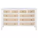 Bexhill White 10 Drawer Dresser