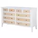 Bexhill White 10 Drawer Dresser