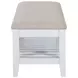 Bexhill White Bench