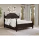 Andover Dark Oak King Poster Bed
