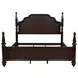 Andover Dark Oak King Poster Bed