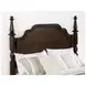 Andover Dark Oak California King Poster Bed