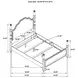 Andover Dark Oak Queen Poster Bed