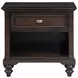 Andover Dark Oak 1 Drawer Nightstand
