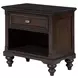 Andover Dark Oak 1 Drawer Nightstand