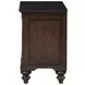 Andover Dark Oak 1 Drawer Nightstand